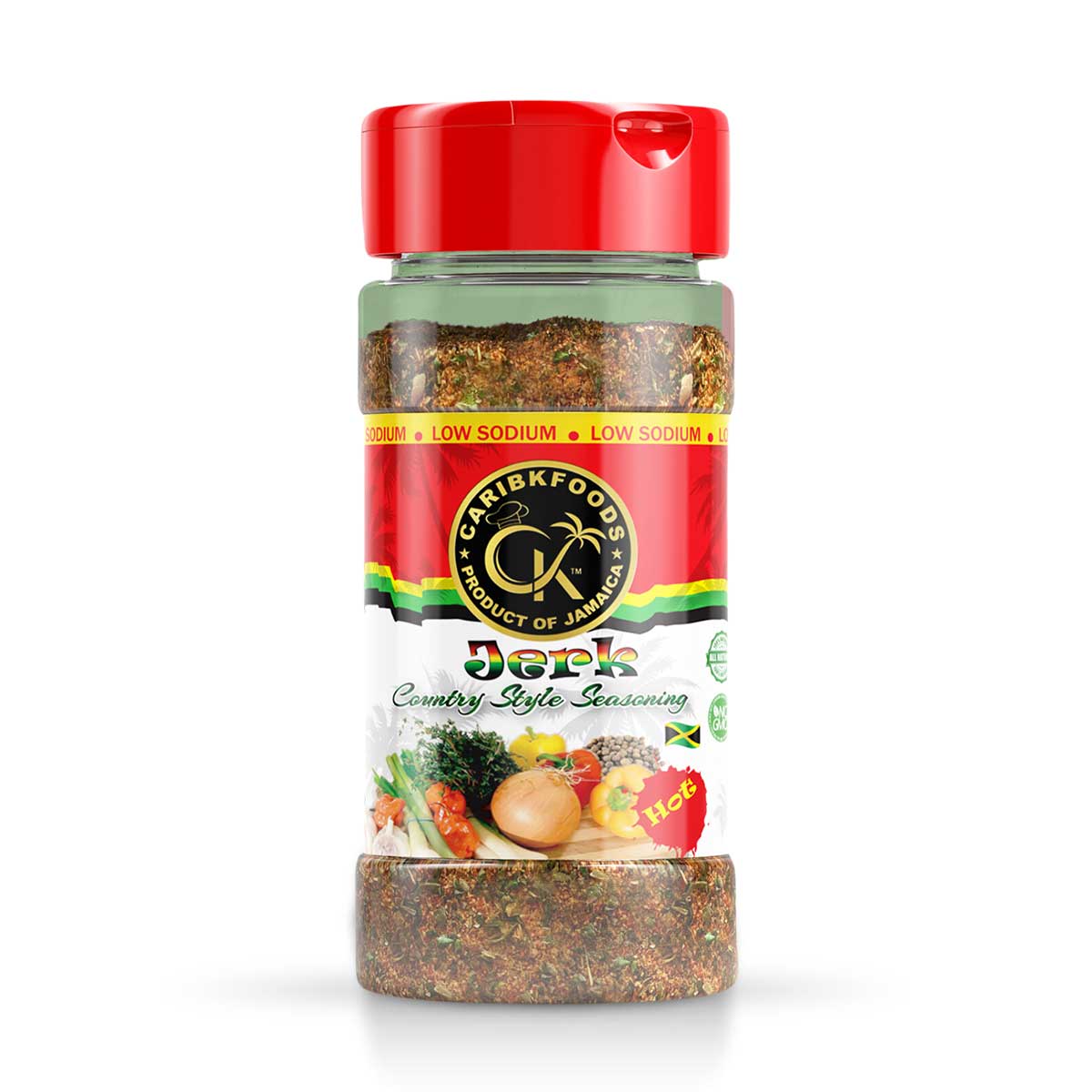 Caribbean Kitchen Hot Jerk Seasoning, 4oz